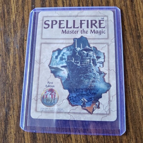 TSR Spellfire CCG 1st Ed. BLACKMOOR Realm Card #116 of 400 Greyhawk Adventures - Picture 3 of 3
